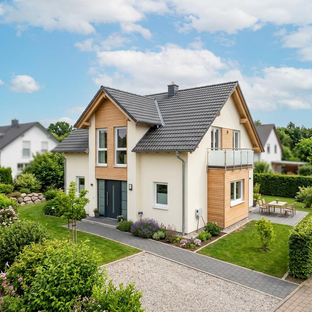 Ausbauhaus Ausbauhaus Classic 128 des Herstellers allkauf haus — Satteldach, 128 m²