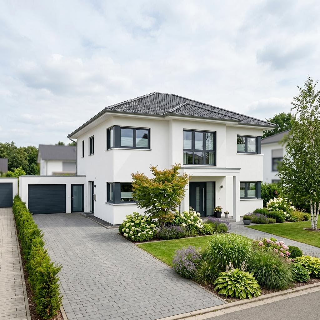 Stadtvilla City Life 158 des Herstellers Bien-Zenker — in Holztafelbauweise, rund 158 m²