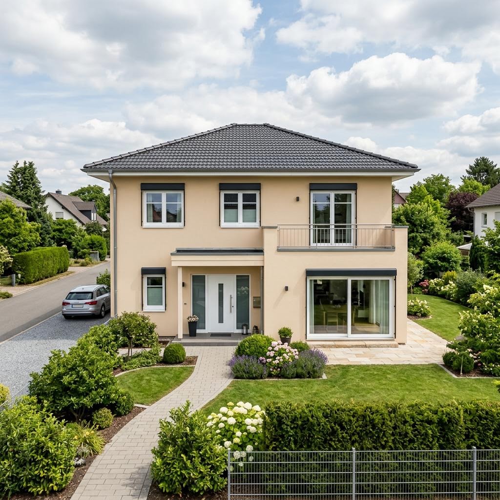 Stadtvilla Fantastic 165 des Herstellers Bien-Zenker — in Holztafelbauweise, rund 165 m²