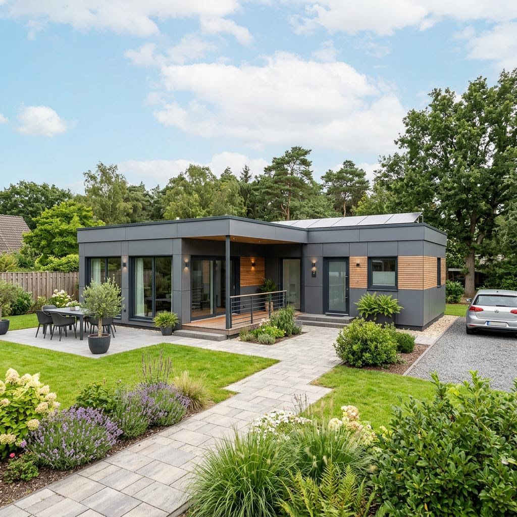 Containerhaus Wohncontainer W8 des Herstellers Conliving — Modulbau mit 173 m²