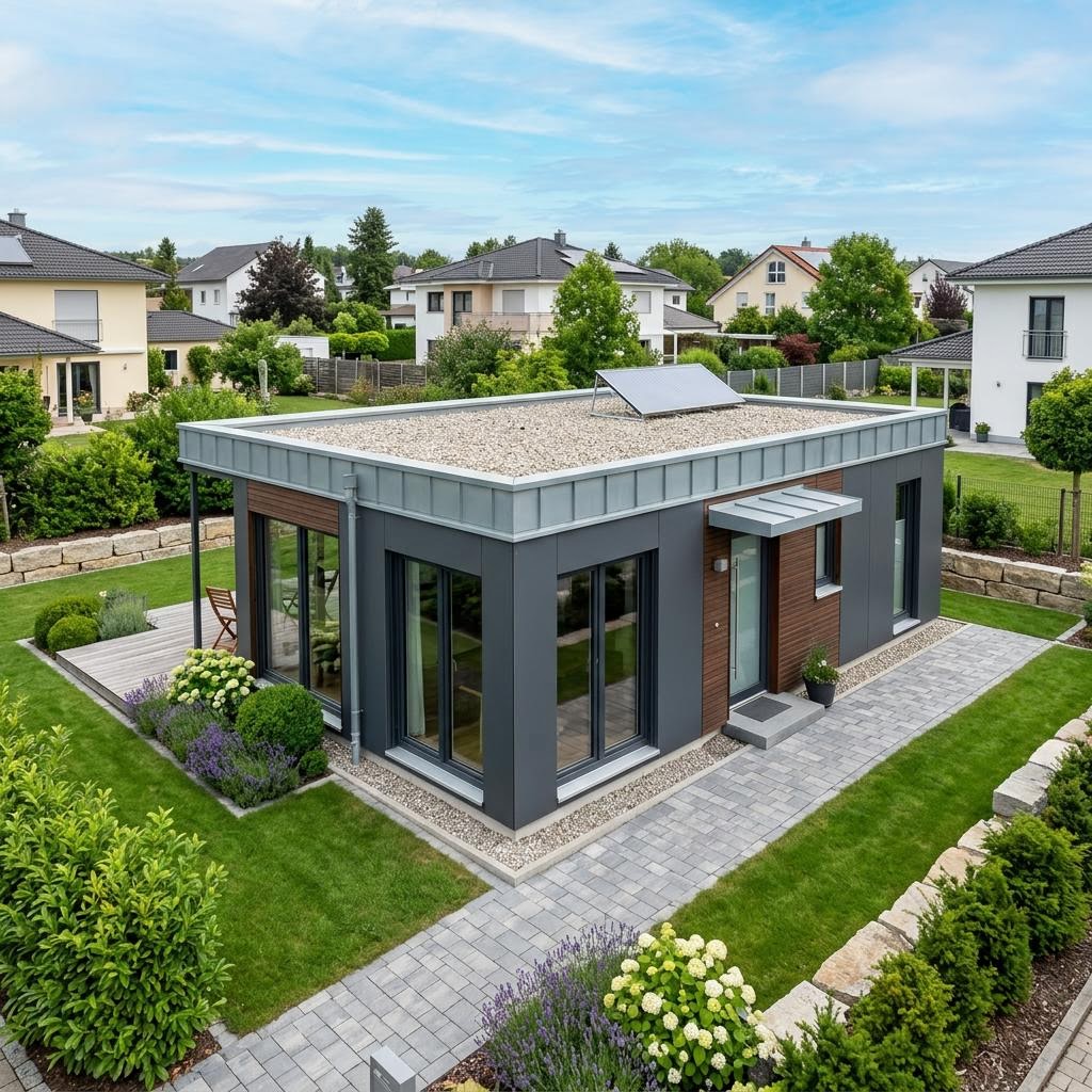 Modulhaus Modulhaus Urban 72 des Herstellers Containerwerk — Flachdach, 72 m²