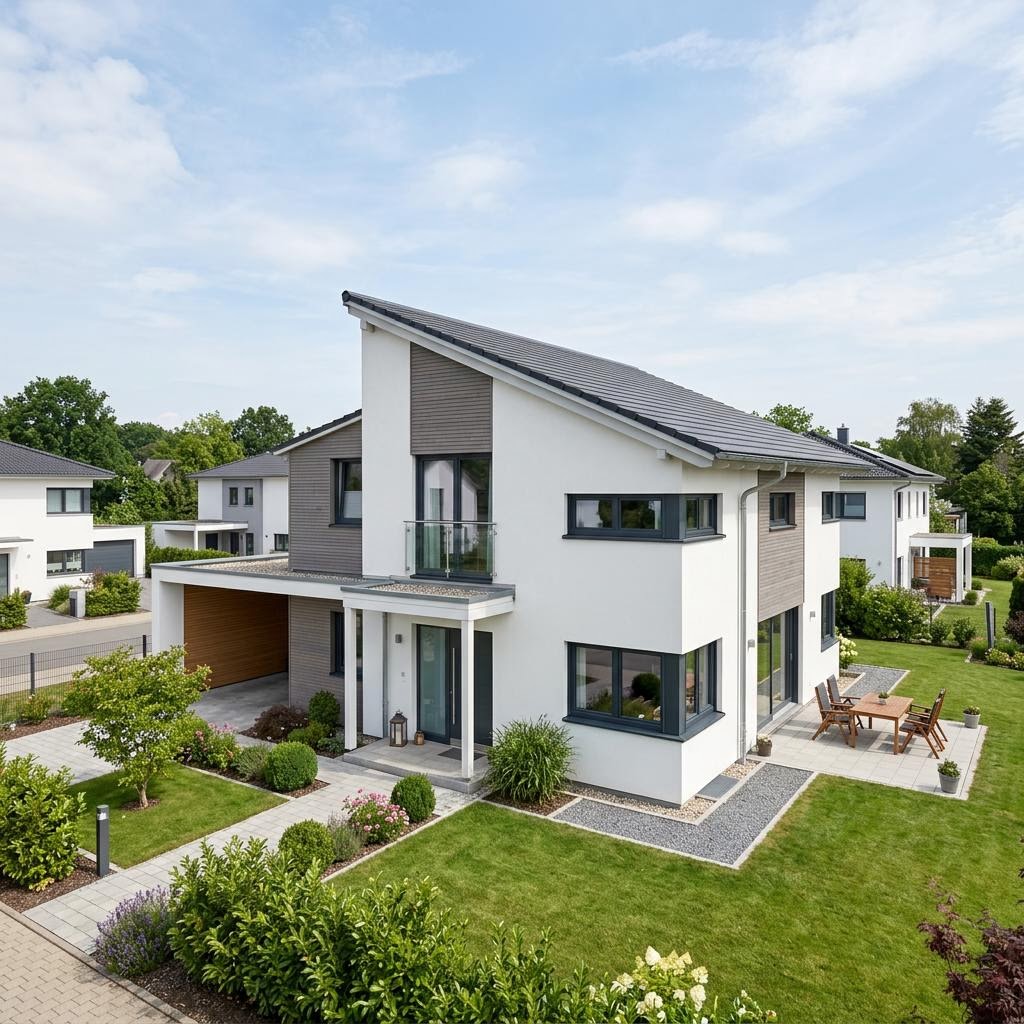 Ausbauhaus Ausbauhaus Trend 134 des Herstellers ELK Haus — Pultdach, 134 m²