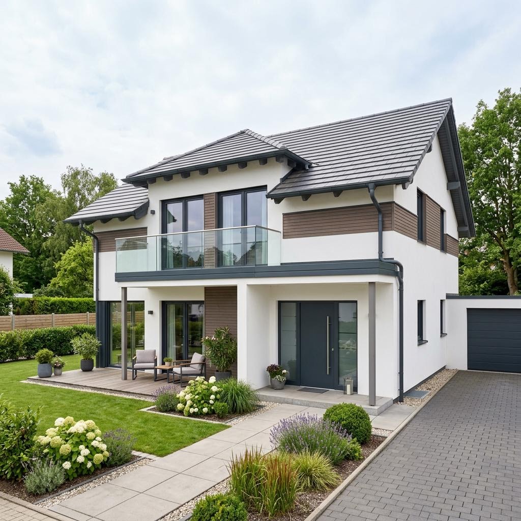 Einfamilienhaus Now 143 des Herstellers ELK Haus — in Holztafelbauweise, rund 143 m²