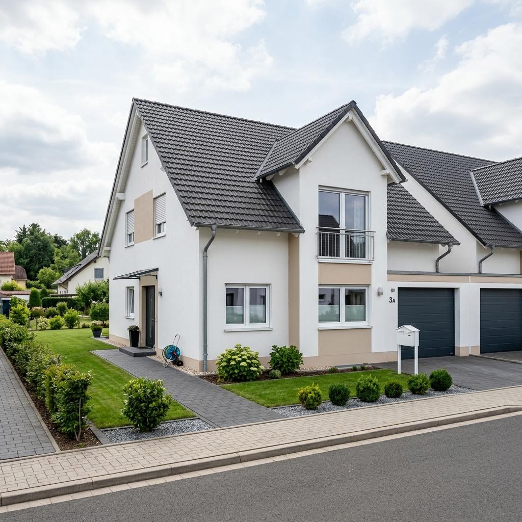 Doppelhaus Doppelhaushälfte Fulda des Herstellers FIBAV — Massivhaus mit 120 m²