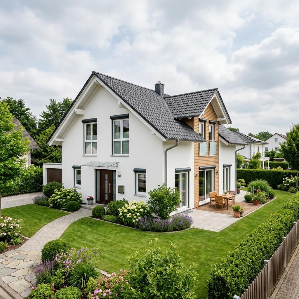 Einfamilienhaus MEDLEY 300 des Herstellers FingerHaus — in Holztafelbauweise, rund 148 m²