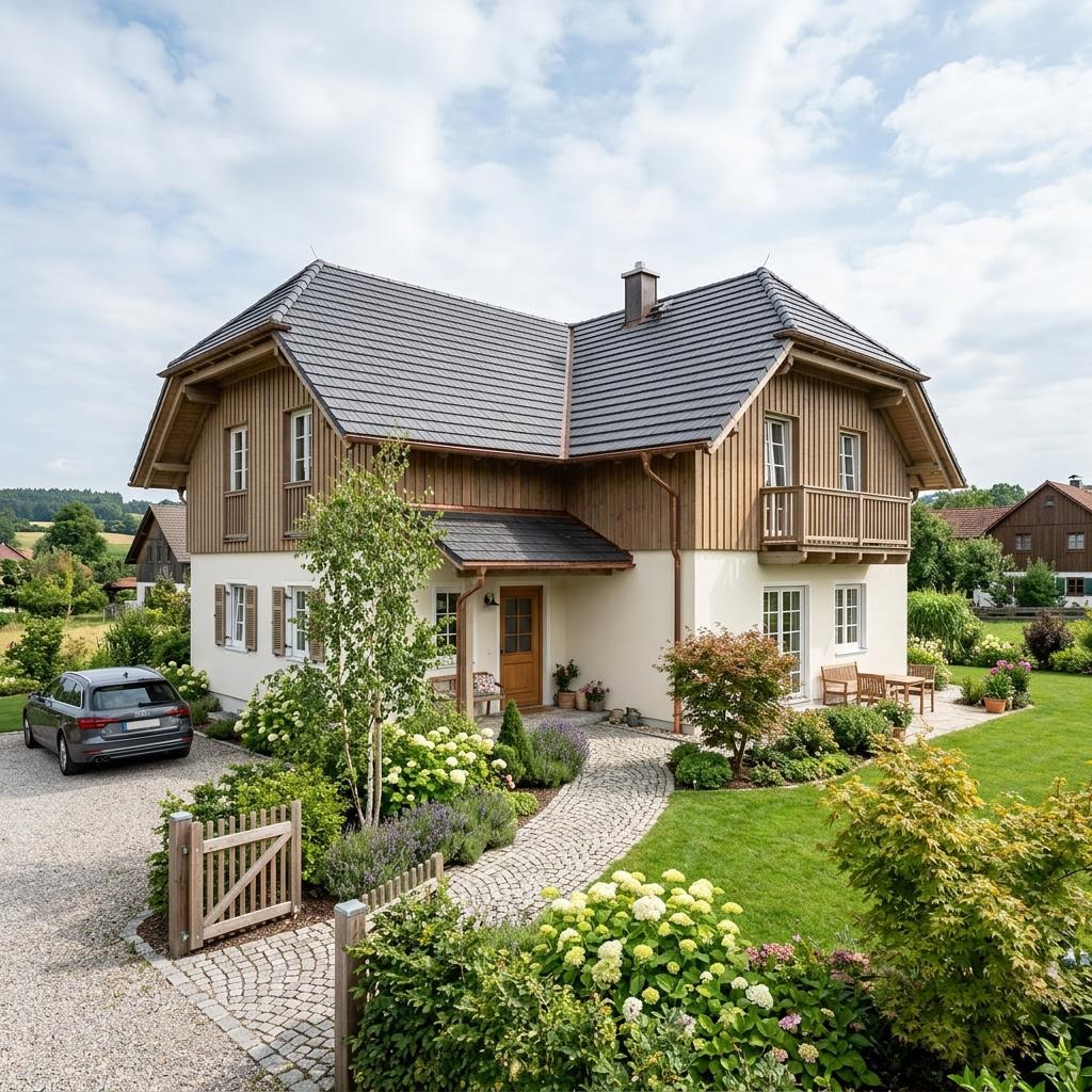 Landhaus Landhaus L 178 des Herstellers Haas Haus — in Holztafelbauweise, rund 178 m²