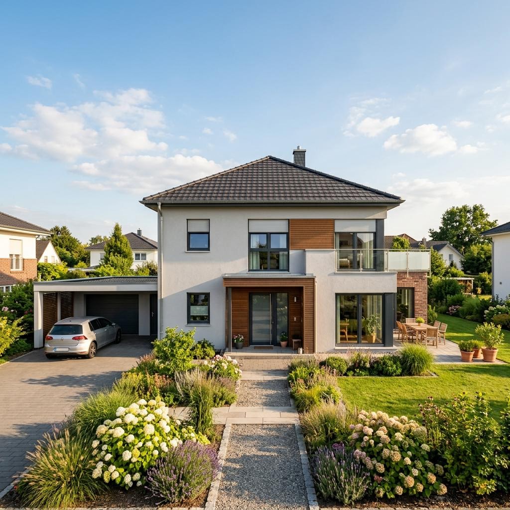 Massives Einfamilienhaus Medley Familienhaus 144 des Herstellers Heinz des Herstellers Heiden