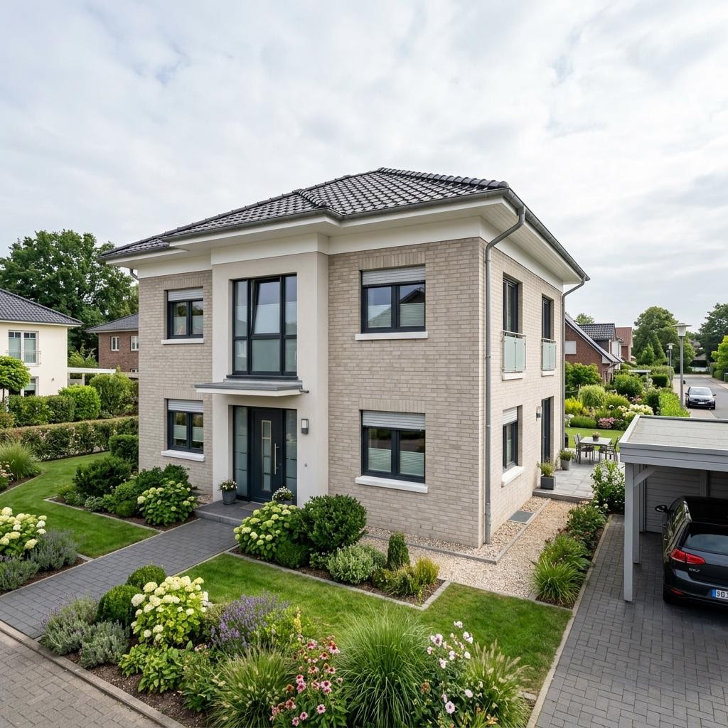 Stadtvilla Stadtvilla Arcus 150 des Herstellers Heinz von Heiden — Massivhaus mit 149 m²