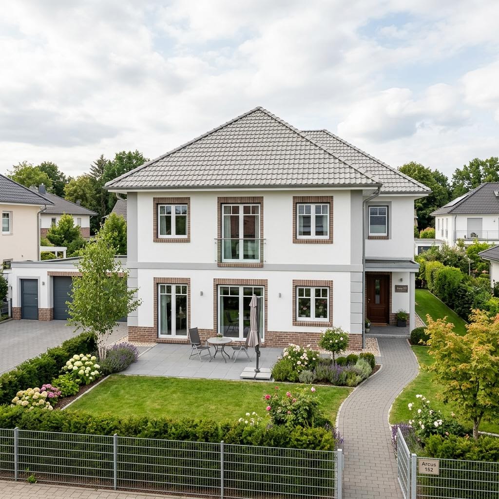 Stadtvilla Stadtvilla Arcus 152 des Herstellers Heinz von Heiden — Massivhaus mit 147 m²