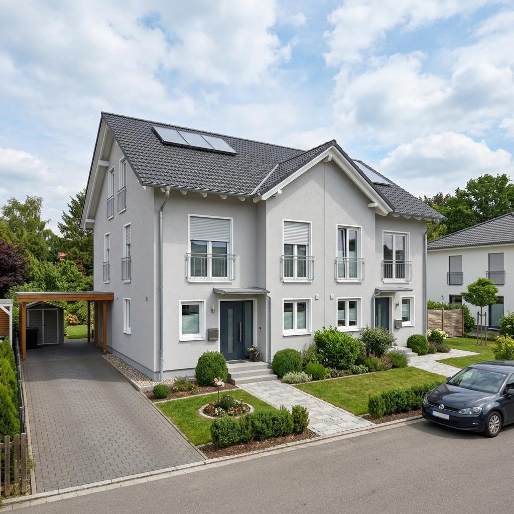 Zweifamilienhaus Zweifamilienhaus 491 des Herstellers Heinz von Heiden — Massivhaus mit 175 m²