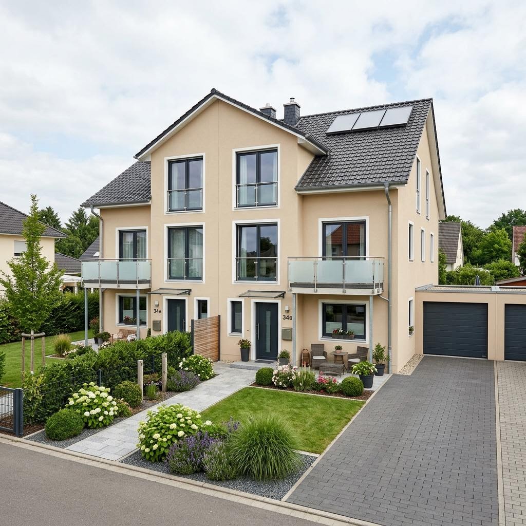 Zweifamilienhaus Zweifamilienhaus 881 des Herstellers Heinz von Heiden — Massivhaus mit 200 m²