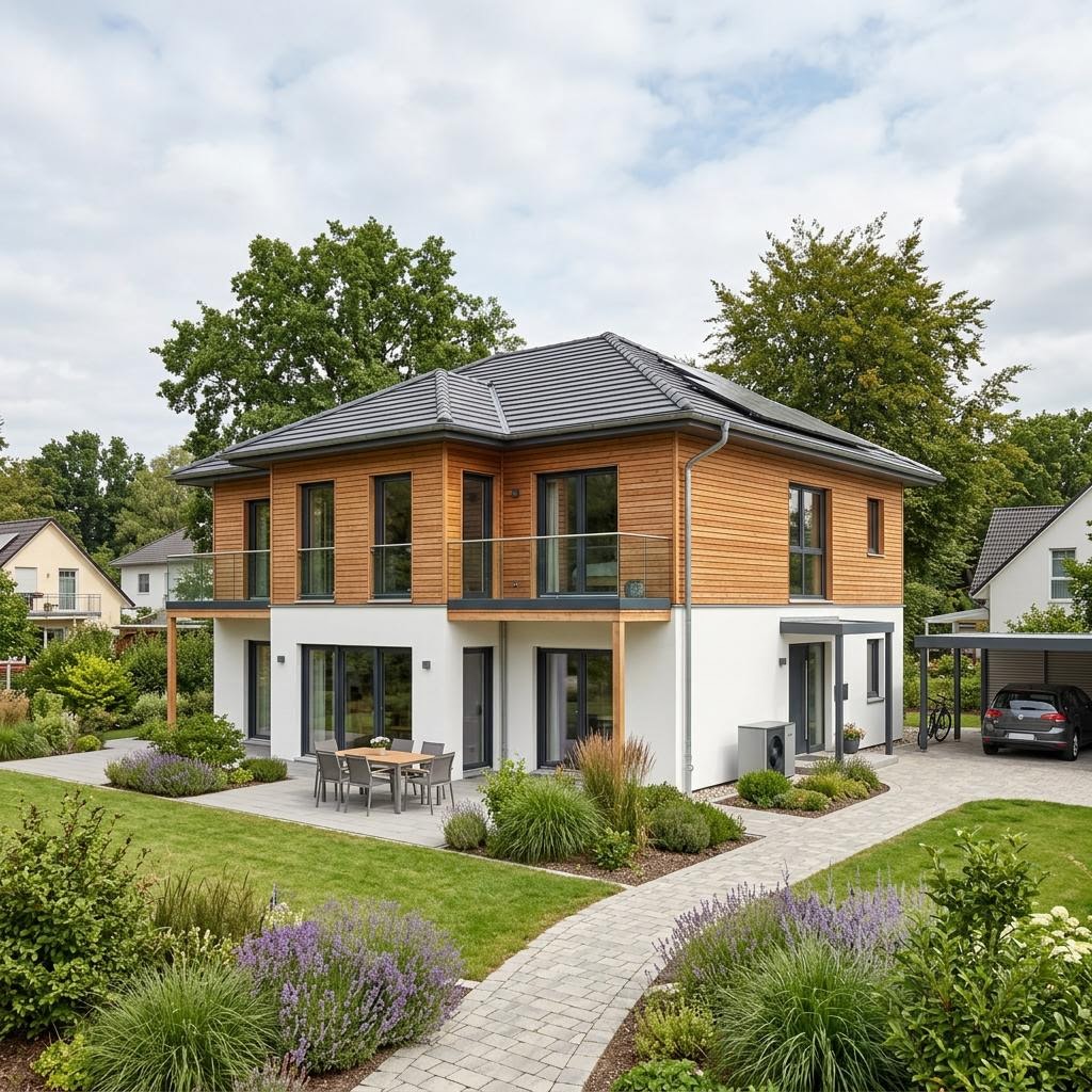 Mehrgenerationenhaus Mehrgenerationenhaus Twin Generation 250 des Herstellers Keitel-Haus — Walmdach, 250 m²