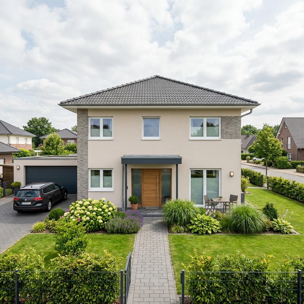 Stadtvilla Stadtvilla Certo des Herstellers Kern-Haus — Massivhaus mit 163 m²