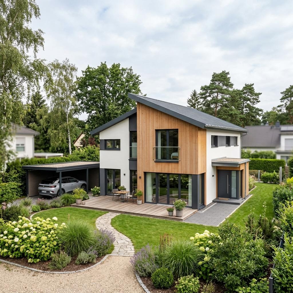 Kitzlinger Haus PultVersatz 160 – Fertighaus Preis pro m²