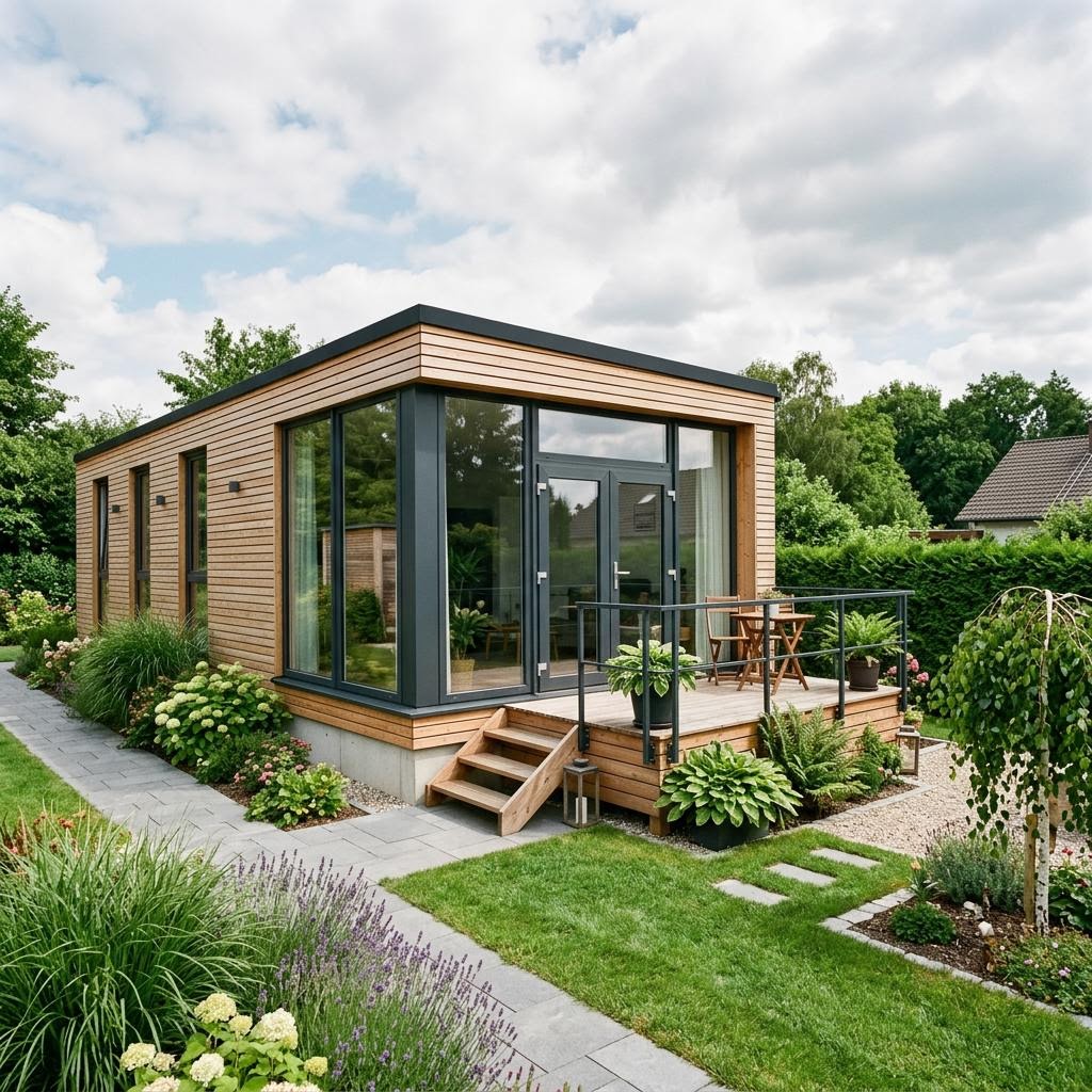 Modulhaus ECO A2 des Herstellers McCube — Modulbau mit 60 m²