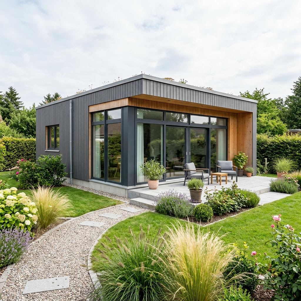 Modulhaus Serie C3 des Herstellers McCube — Modulbau mit 56 m²