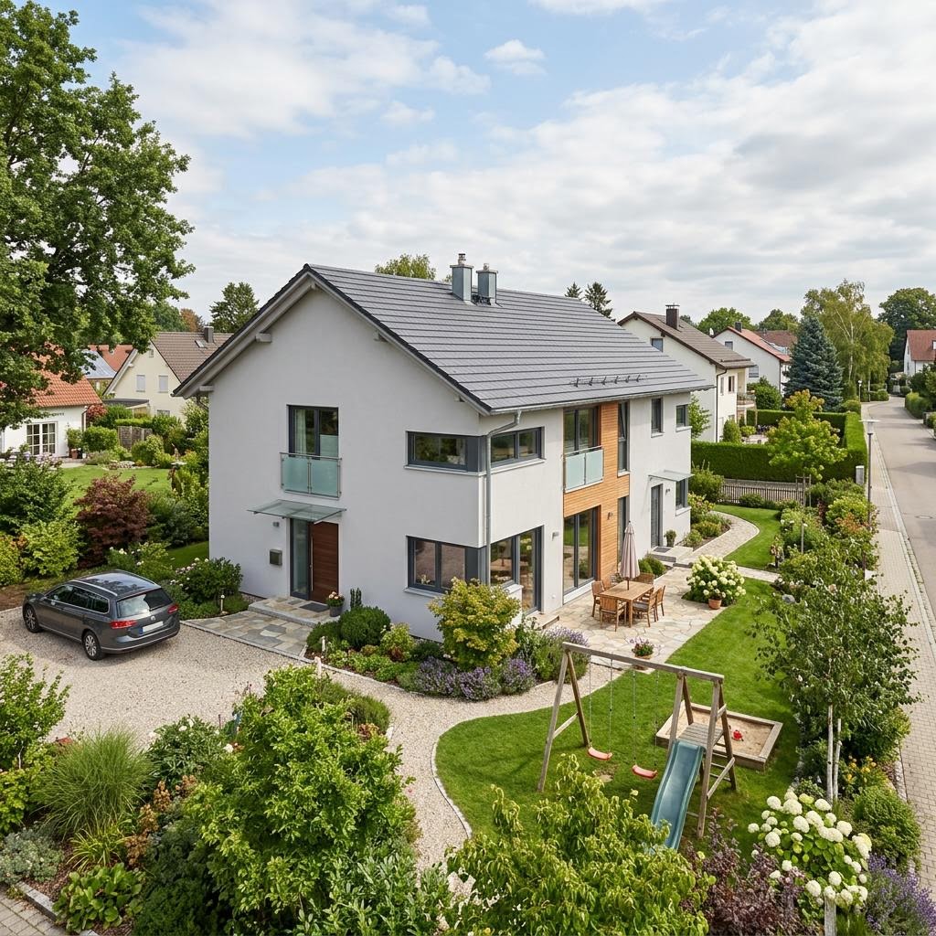 Mehrgenerationenhaus FamilyStyle 26.01 S des Herstellers massa haus — Ausbauhaus mit 232 m² und zwei Wohneinheiten