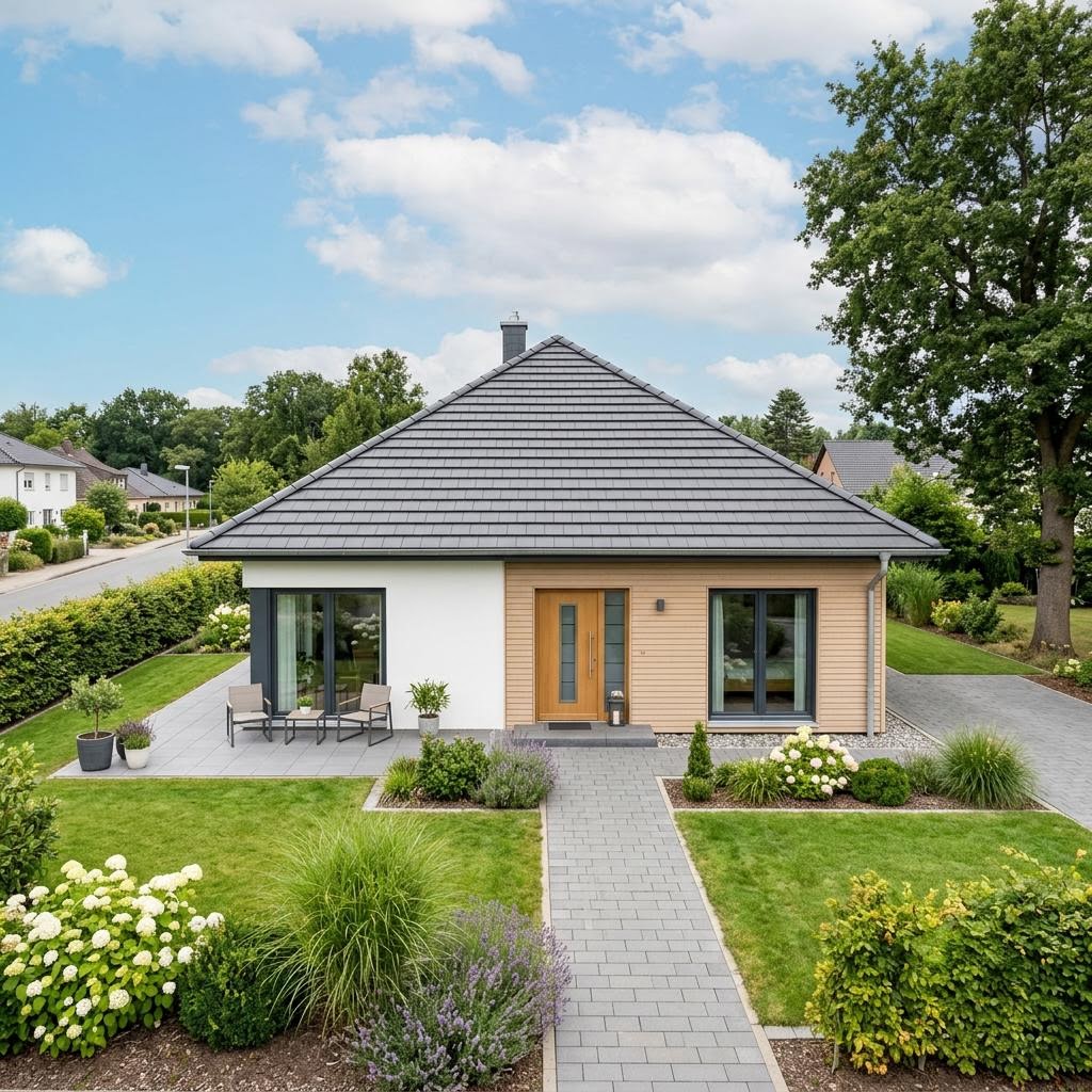 Singlehaus Singlehaus Solo 88 des Herstellers RENSCH-HAUS — Zeltdach, 88 m²