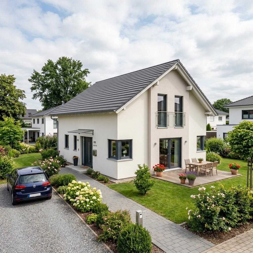 Ausbauhaus CLOU 113 des Herstellers STREIF Haus — in Holztafelbauweise, rund 113 m²