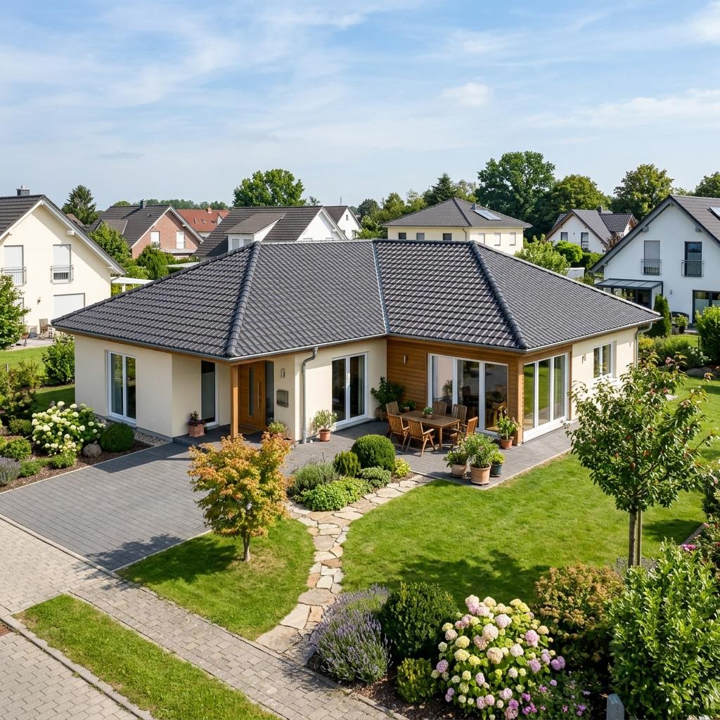 Bungalow Bungalow Walm 115 des Herstellers STREIF Haus mit Walmdach — 115 m²