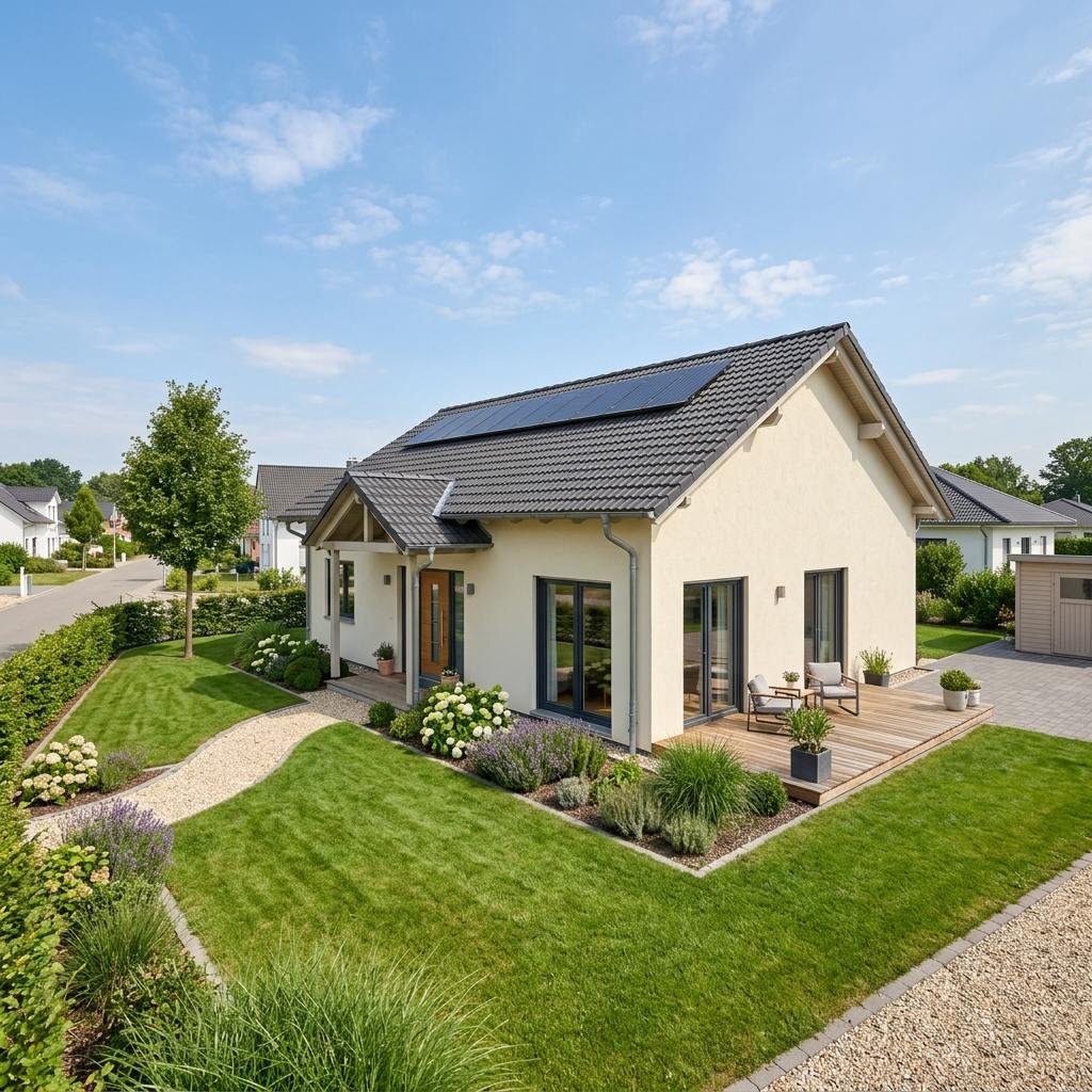 Bungalow Bungalow Sattel 105 des Herstellers Town & Country Haus Deutschland mit Satteldach — 105 m²