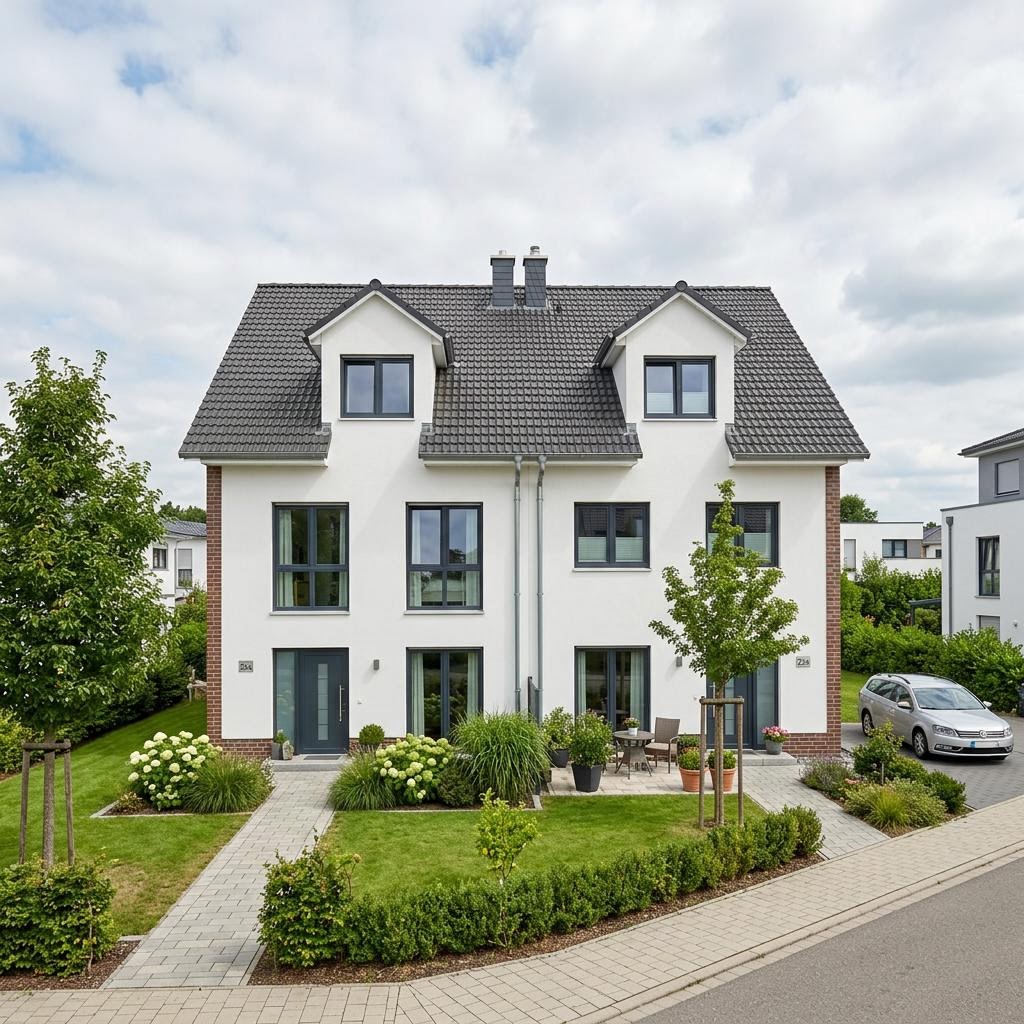 Doppelhaus Doppelhaus Mannheim 134 des Herstellers Town & Country Haus — Massivhaus mit 134 m²