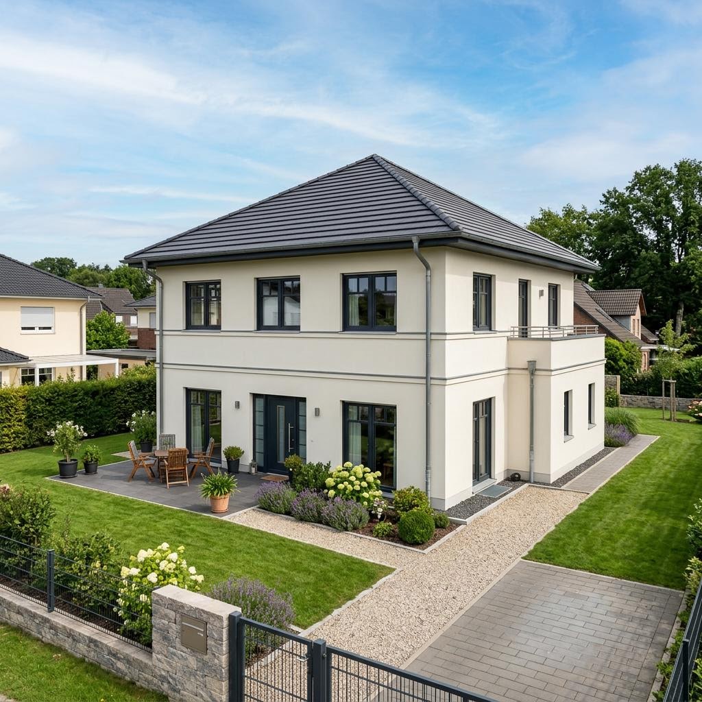 Stadtvilla Flair Zelt 113 des Herstellers Town & Country Haus Deutschland mit Zeltdach — 113 m²
