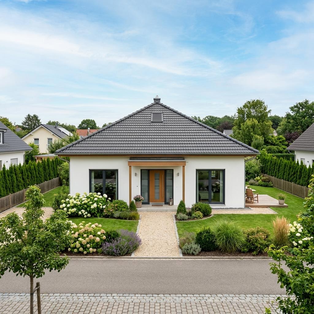 Singlehaus Singlehaus Flair 70 des Herstellers Town & Country Haus Deutschland — Zeltdach, 70 m²