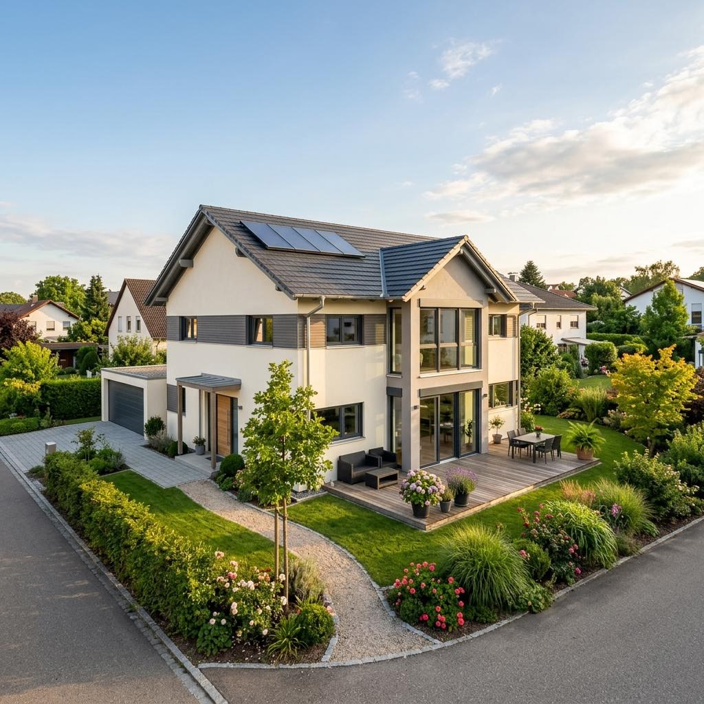 Einfamilienhaus FamilyFair 140 des Herstellers WeberHaus in Holzfertigbauweise