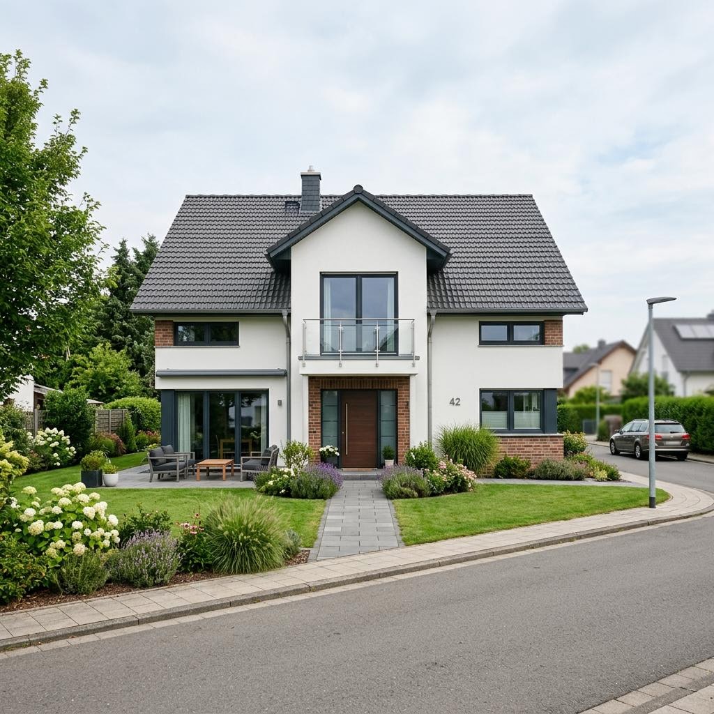 Bausatzhaus EFH Massiv 156 des Herstellers Ytong Bausatzhaus mit Satteldach — Massivhaus mit 156 m² für Selbstbauer