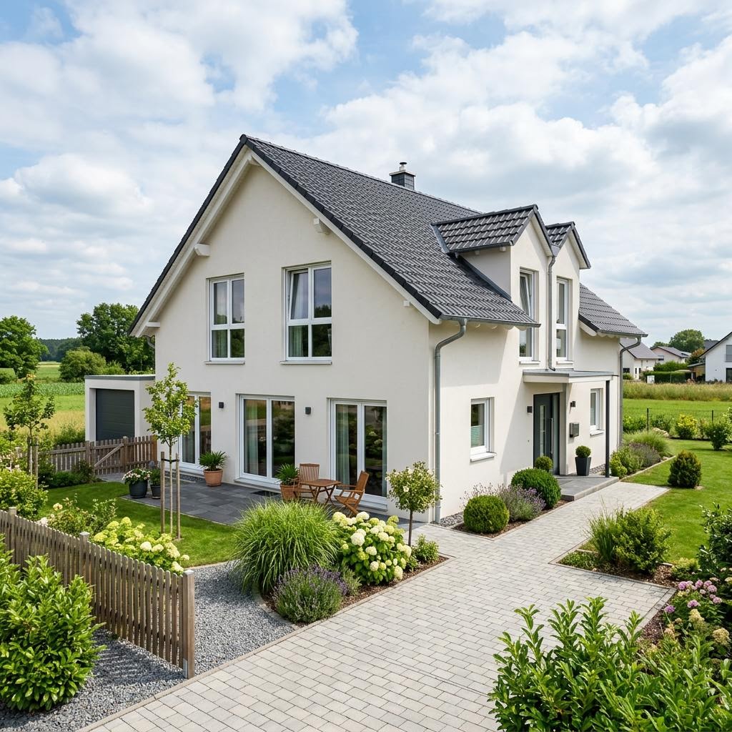 Bausatzhaus EFH 139 des Herstellers Ytong Bausatzhaus — Porenbeton-Massivbau mit 137 m²
