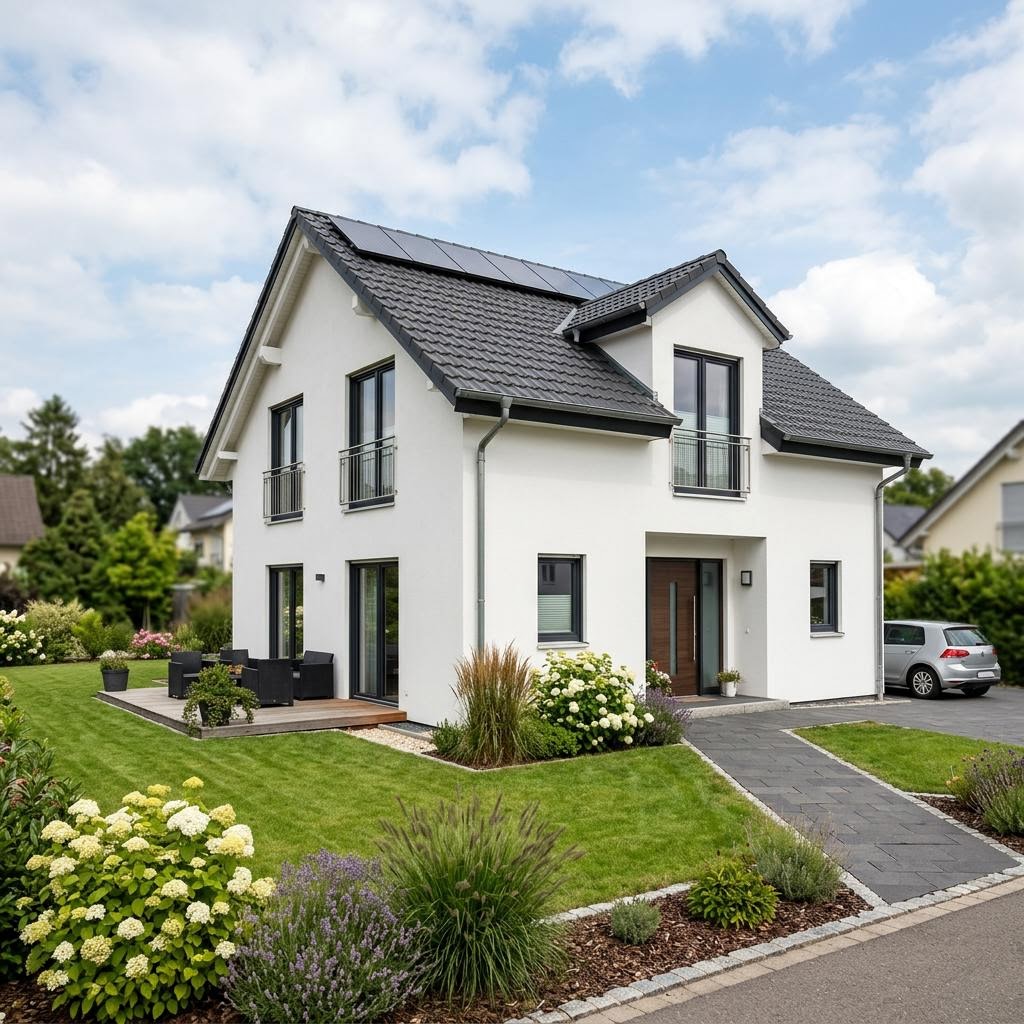 Bausatzhaus EFH 190 des Herstellers Ytong Bausatzhaus — Porenbeton-Massivbau mit 188 m²